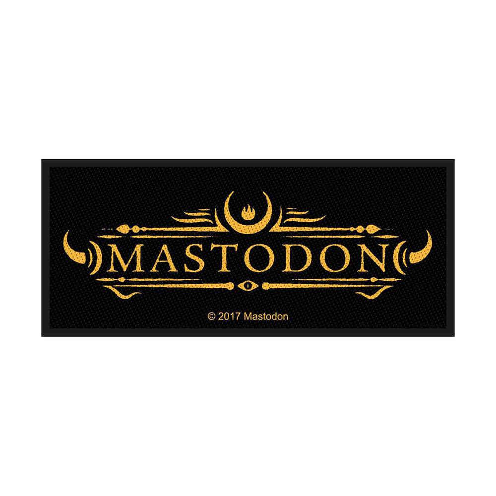 Mastodon - Logo Pièce - Noir